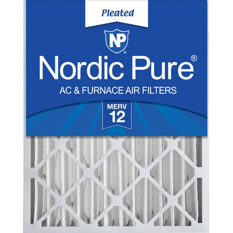 Nordic Pure MERV 12 4-in. Pleated Furnace Filters - Main