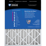 Nordic Pure MERV 8 4-in. Pleated Furnace Filters - Back