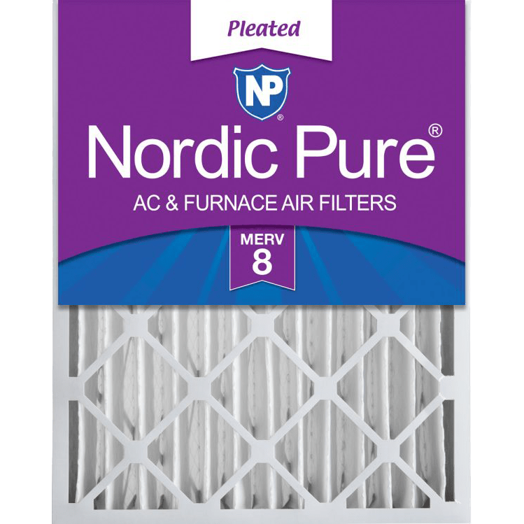 Nordic Pure MERV 8 4-in. Pleated Furnace Filters - Main