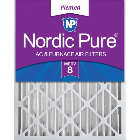 Nordic Pure MERV 8 4-in. Pleated Furnace Filters - Main