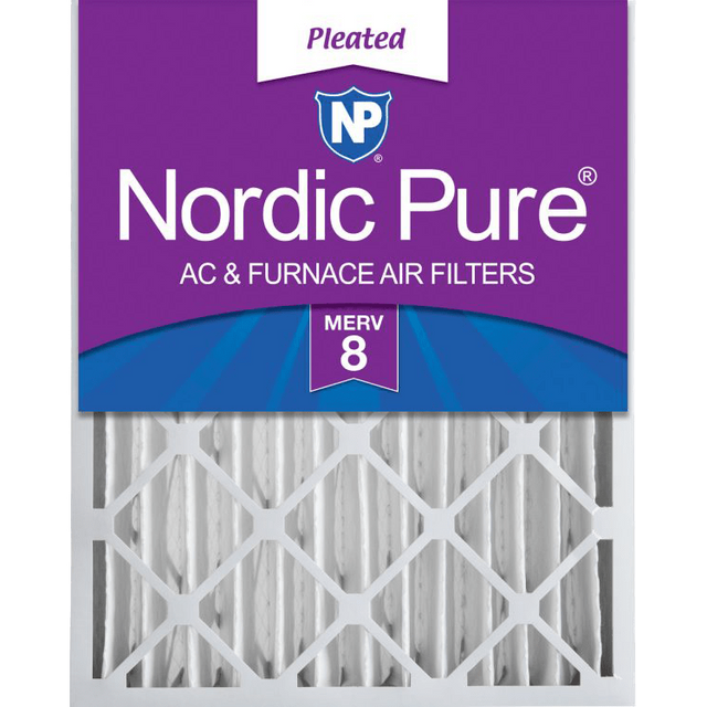 Nordic Pure MERV 8 4-in. Pleated Furnace Filters - Main