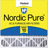 Nordic Pure MERV 10 5-in. Pleated Furnace Filters - 20x20x5 Main