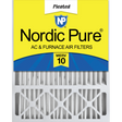 Nordic Pure MERV 10 5-in. Pleated Furnace Filters - 20x25x5 Main