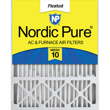 Nordic Pure MERV 10 5-in. Pleated Furnace Filters - 20x25x5 Main
