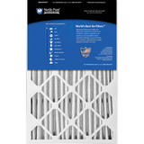 Nordic Pure MERV 12 5-in. Pleated Furnace Filters - 16x25x5 Back