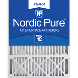 Nordic Pure MERV 12 5-in. Pleated Furnace Filters - 16x25x5 Main