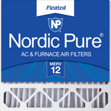 Nordic Pure MERV 12 5-in. Pleated Furnace Filters - 20x20x5 Main