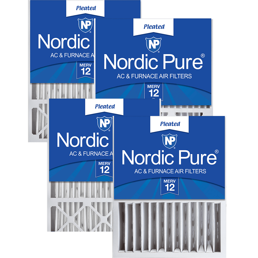 Nordic Pure MERV 12 5-in. Pleated Furnace Filters - Main