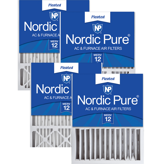 Nordic Pure MERV 12 5-in. Pleated Furnace Filters - Main