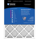 Nordic Pure MERV 8 1-in. Pleated Furnace Filters (6 Pack) - Back