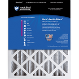 Nordic Pure MERV 8 5-in. Pleated Furnace Filters - 16x20x5 Back