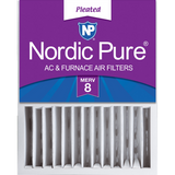 Nordic Pure MERV 8 5-in. Pleated Furnace Filters - 16x20x5 Main