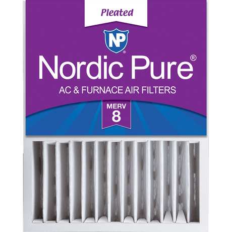 Nordic Pure MERV 8 5-in. Pleated Furnace Filters - 16x20x5 Main