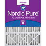 Nordic Pure MERV 8 5-in. Pleated Furnace Filters - 20x25x5 Main