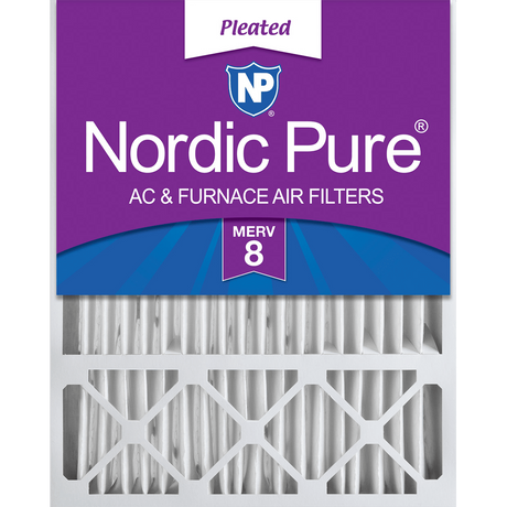 Nordic Pure MERV 8 5-in. Pleated Furnace Filters - 20x25x5 Main