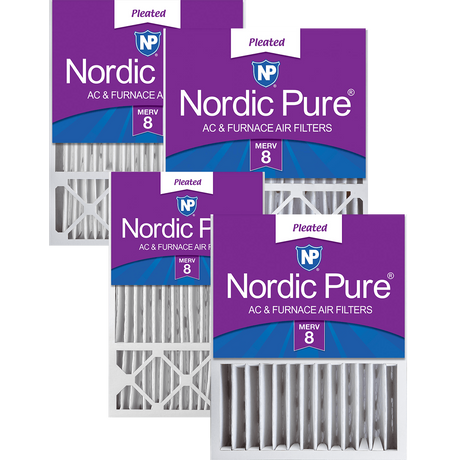 Nordic Pure MERV 8 5-in. Pleated Furnace Filters - Main