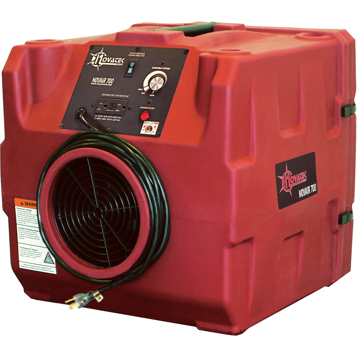 Novatek Novair 700 HEPA Air Scrubber & Negative Air Machine - Main
