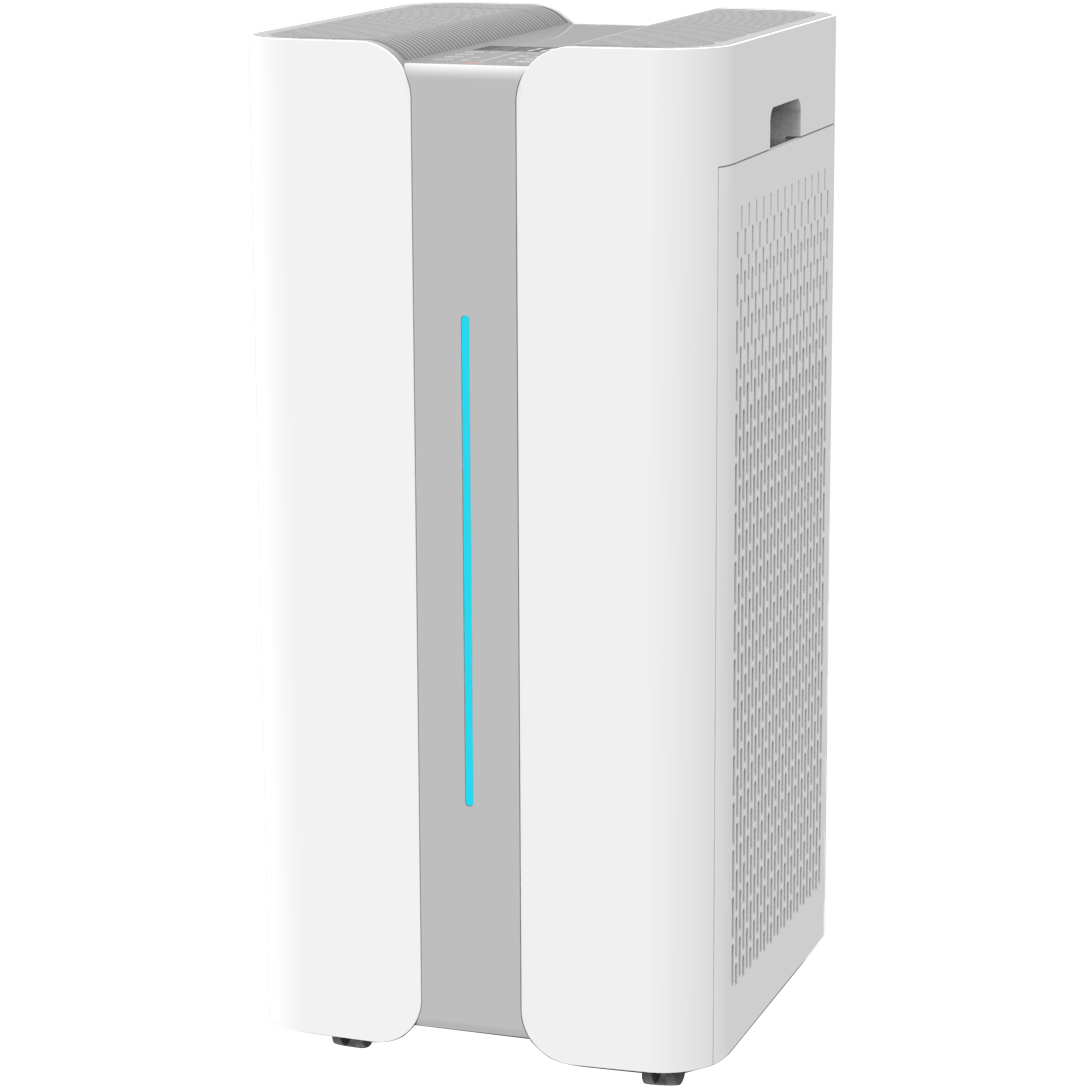 O2 Flow Medical Grade Commercial Air Purifier - angle