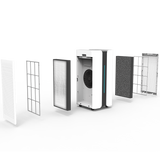 O2 Flow Medical Grade Commercial Air Purifier - all filters