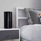 Objecto H5 Spiral Hybrid Humidifier - Black in Bedroom