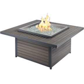 Outdoor Greatroom 40-In. Taupe Brooks Square Fire Pit Table - Main