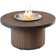 Outdoor Greatroom 42-In. Umber Brown Kenwood Round Gas Fire Pit Table - Main