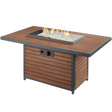 Outdoor Greatroom 50-In Umber Brown Kenwood Gas Fire Pit Table - Main