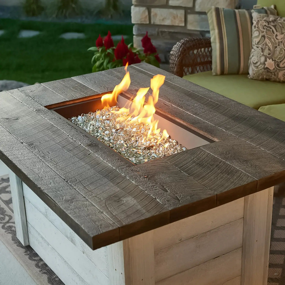 Outdoor Greatroom Alcott Fire Table- Lifestyle 1