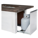 Outdoor Greatroom Alcott Fire Table  Tank Slider
