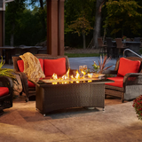 Outdoor Greatroom Balsam Montego Fire Table - Lifestyle 3