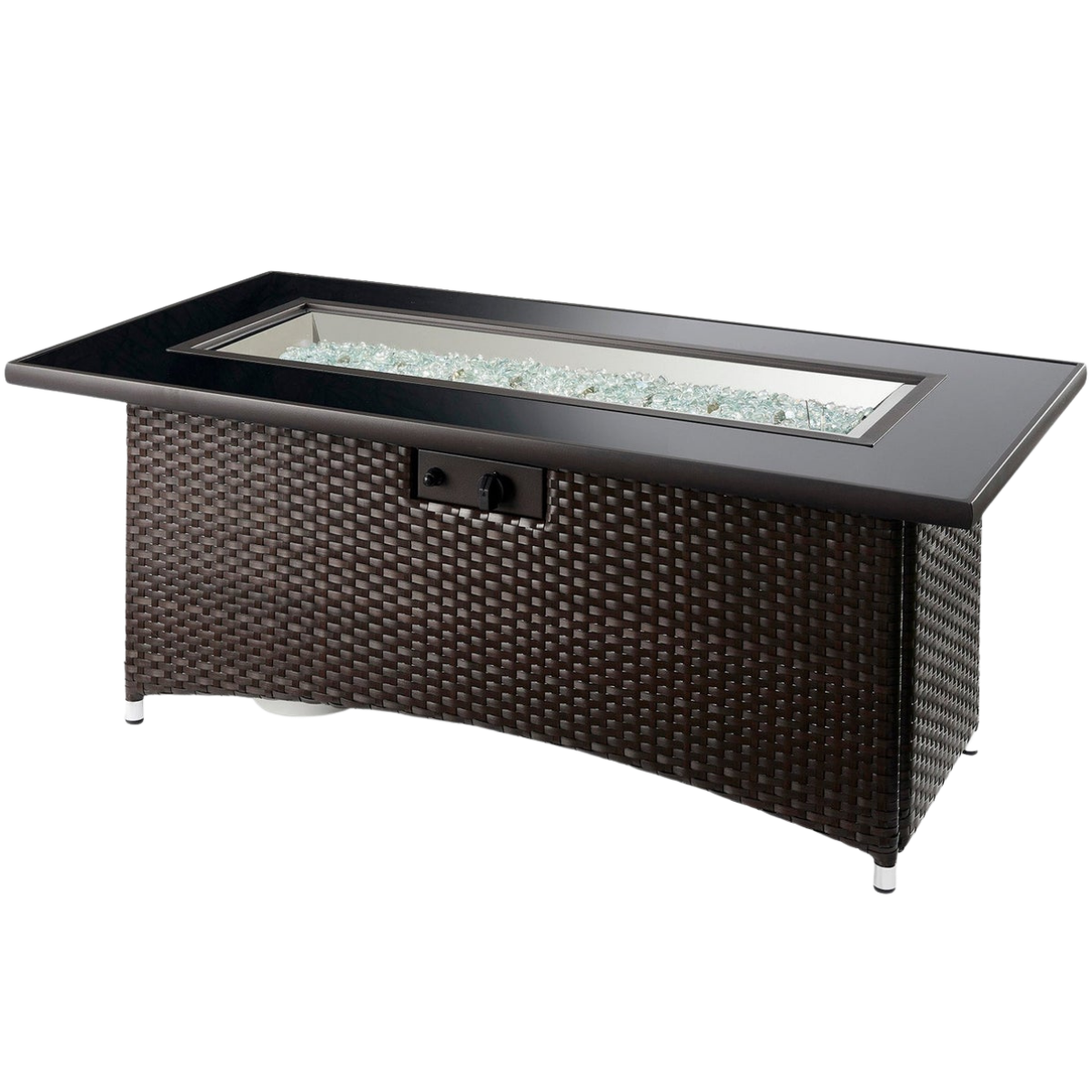 Outdoor Greatroom Balsam Montego Fire Table - Open