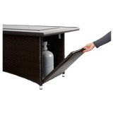 Outdoor Greatroom Balsam Montego Fire Table - Tank