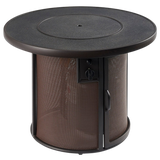 Outdoor Greatroom Brown Stonefire Fire Table - Cover