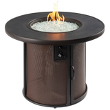 Outdoor Greatroom Brown Stonefire Fire Table - Main
