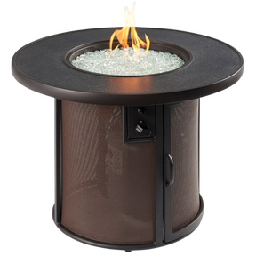 Outdoor Greatroom Brown Stonefire Fire Table - Main