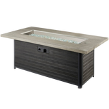 Outdoor Greatroom Cedar Ridge Fire Table - Open
