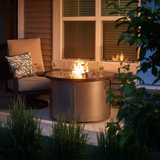Outdoor Greatroom Edison Fire Table - Lifestyle 1