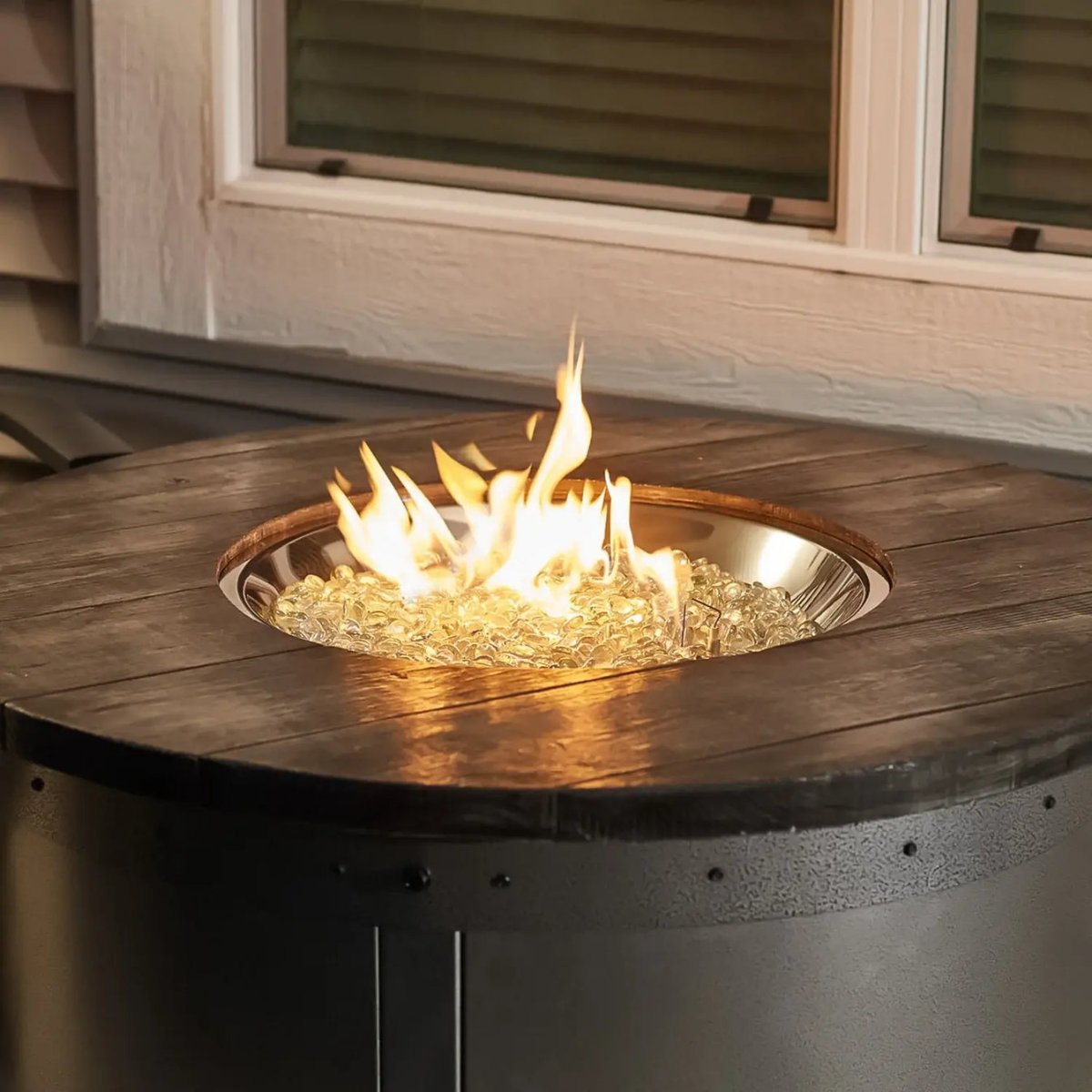 Outdoor Greatroom Edison Fire Table - Lifestyle 3