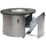 Outdoor Greatroom Edison Fire Table - Tank Slider