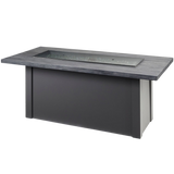 Outdoor Greatroom Havenwood with Carbon Grey Everblend Top Fire Table Grey - Cover