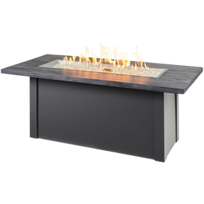 Outdoor Greatroom Havenwood with Carbon Grey Everblend Top Fire Table Grey - Main