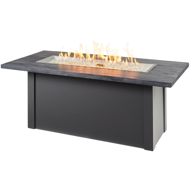 Outdoor Greatroom Havenwood with Carbon Grey Everblend Top Fire Table Grey - Main