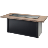 Outdoor Greatroom Havenwood with Driftwood Everblend Top Fire Table Black - Cover