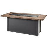 Outdoor Greatroom Havenwood with Driftwood Everblend Top Fire Table Grey - Cover
