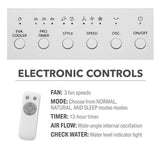 Perfect Aire 240 CFM Evaporative Cooler - Electronic Controls