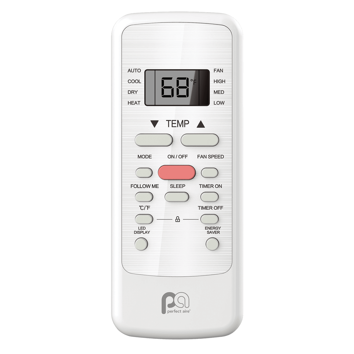 Perfect Aire 12,000 BTU Window Air Conditioner with Electric Heater - Remote