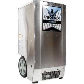 Phoenix 250 MAX LGR High Capacity Commercial Dehumidifier - right angle