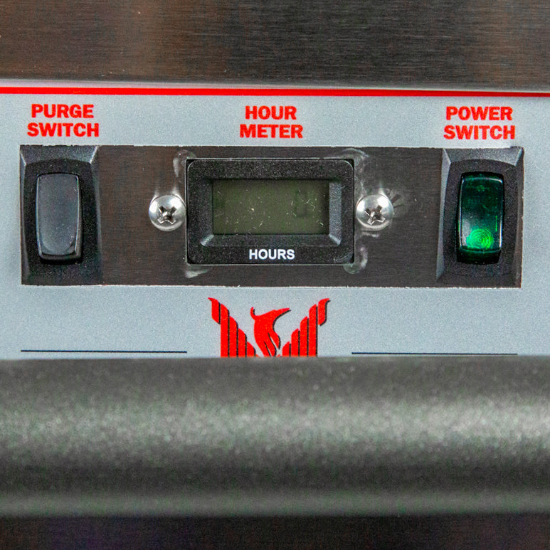 Phoenix 250 MAX LGR High Capacity Commercial Dehumidifier - control panel