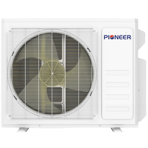 Pioneer 18,000 BTU Dual Zone Quantum Ultra Mini Split Heat Pump 9k + 9k - Condenser Front