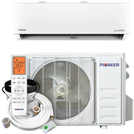 Pioneer 18k-24k BTU Quantum Hyperformance Mini Split Hyper Heat Pump 230V - Main
